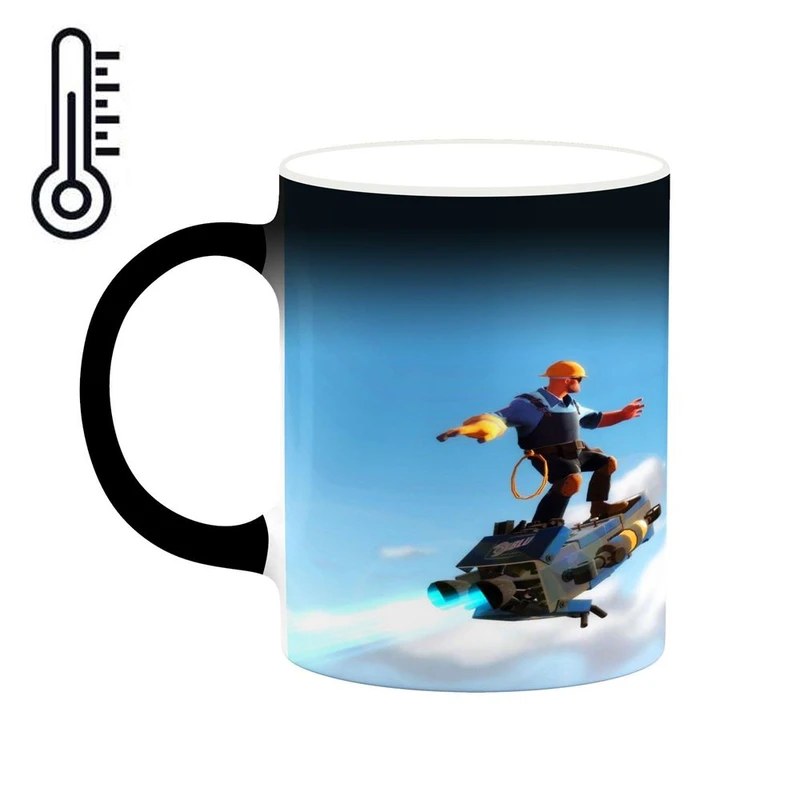 ماگ حرارتی کاکتی مدل بازی Team Fortress 2 کد mgh30729