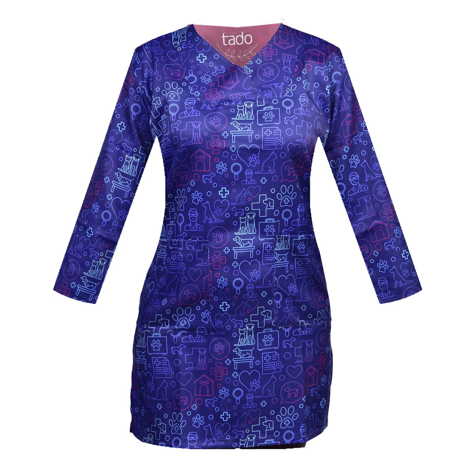 روپوش پزشکی زنانه تادو مدل RO1901