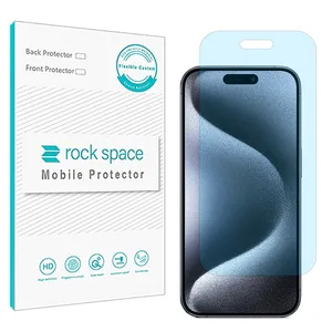 Rock space model HyBLU screen protector suitable for Apple iPhone 15 Pro mobile phone 