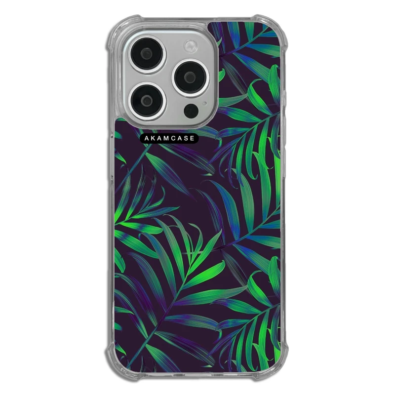 کاور آکام مدل AMCWTA15PRO-LEAVES7 مناسب برای گوشی موبایل اپل iPhone 15 Pro
