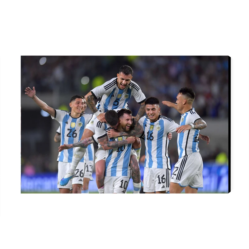تابلو شاسی عرش مدل فانتزی فوتبال آرژانتین کد As5493