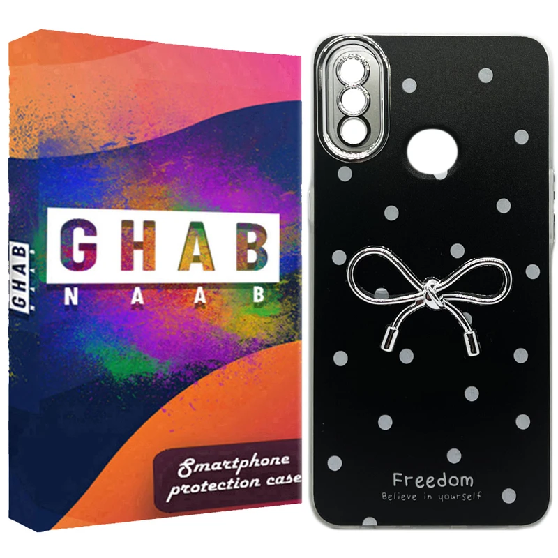 کاور قاب ناب مدل فانتزی دخترانه طرح خال خالی مناسب برای گوشی موبایل سامسونگ Galaxy A10s