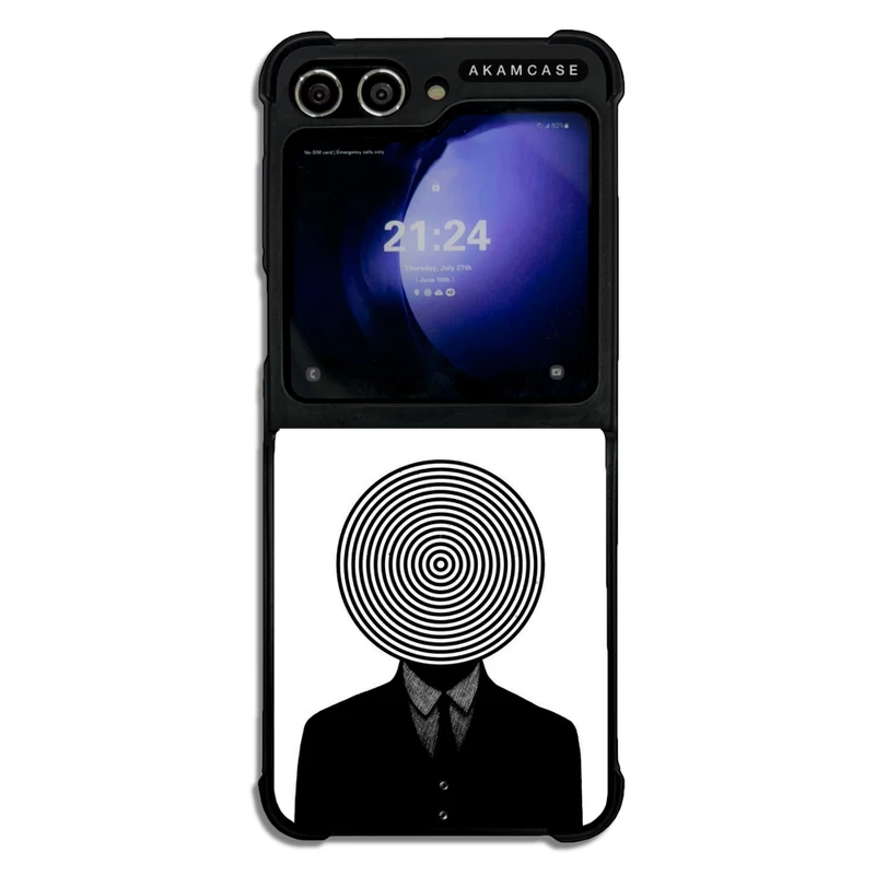 کاور آکام مدل AMC-WSGZFLIP5-ILLUSION-2 مناسب برای گوشی موبایل سامسونگ Galaxy Z Flip 5