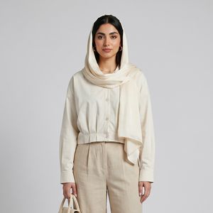 شومیز آستین بلند یقه برگردان زنانه ایکس ساید مدل S694572Z8