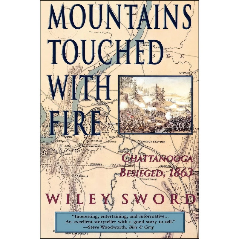کتاب Mountains Touched with Fire اثر Wiley Sword انتشارات تازه ها