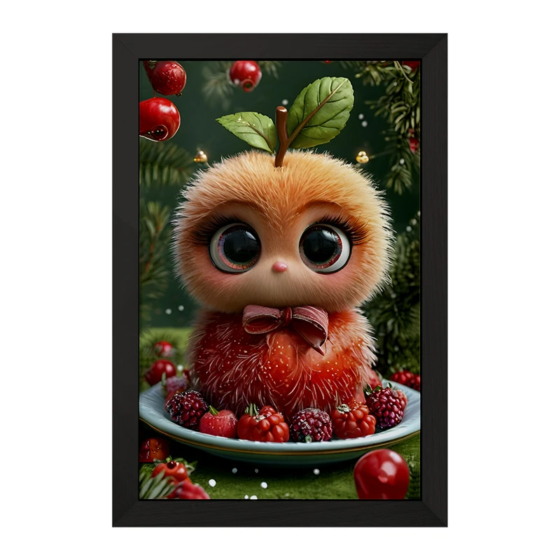 تابلو خندالو مدل میوه ی کیوت کد F8128