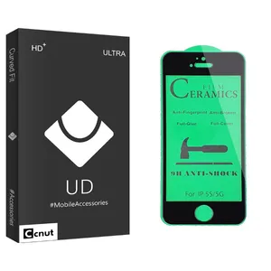 Coconut UD Black Ceramics Screen Protector For Apple iPhone 5s