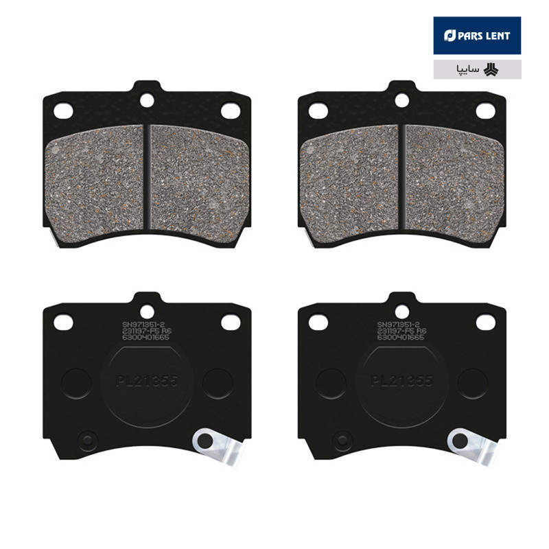 لنت ترمز جلو لنت پارس مدل 21355 مناسب برای سایپا 111