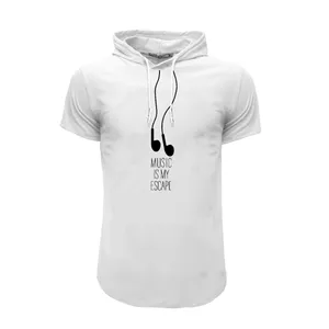 تی شرت کلاه دار مردانه مدل musi  کد 71927