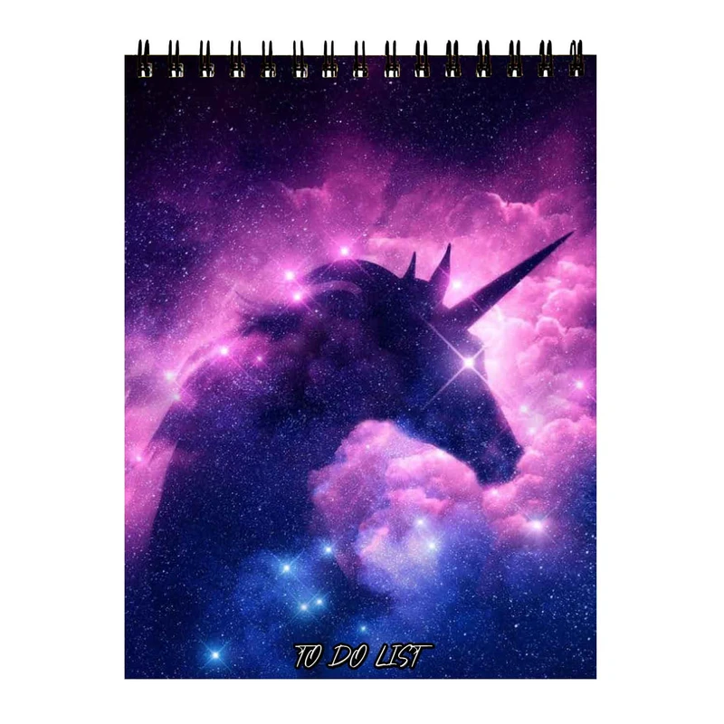 دفتر برنامه ریزی 50 برگ طرح یونیکورن کد 2281