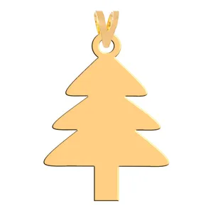 آویز گردنبند طلا 18 عیار زنانه فرشته مدل درخت WNL-000258