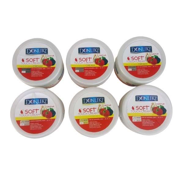 کرم نرم کننده دونلیکی مدل توت وحشی حجم 250 میلی لیتر بسته 6 عددی