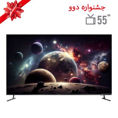 تلوزیون ال ای دی هوشمند دوو مدل DSL-55S6600EU سایز 55 اینچ  