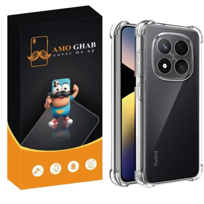 کاور عمو قاب مدل Crystal مناسب برای گوشی موبایل شیائومی Redmi Note 15 4G