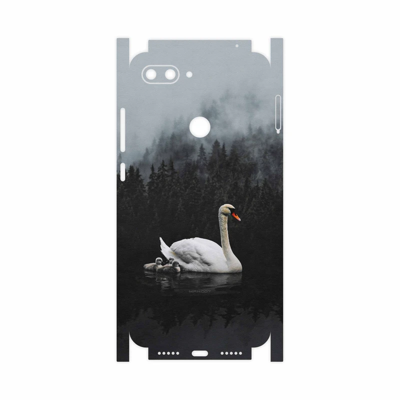 برچسب پوششی ماهوت مدل Swan Lake-FullSkin مناسب برای گوشی موبایل شیائومی Mi 8 Lite