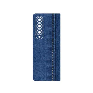 MAHOOT Fabric Texture 8 Cover Sticker for Samsung Galaxy Z Fold4