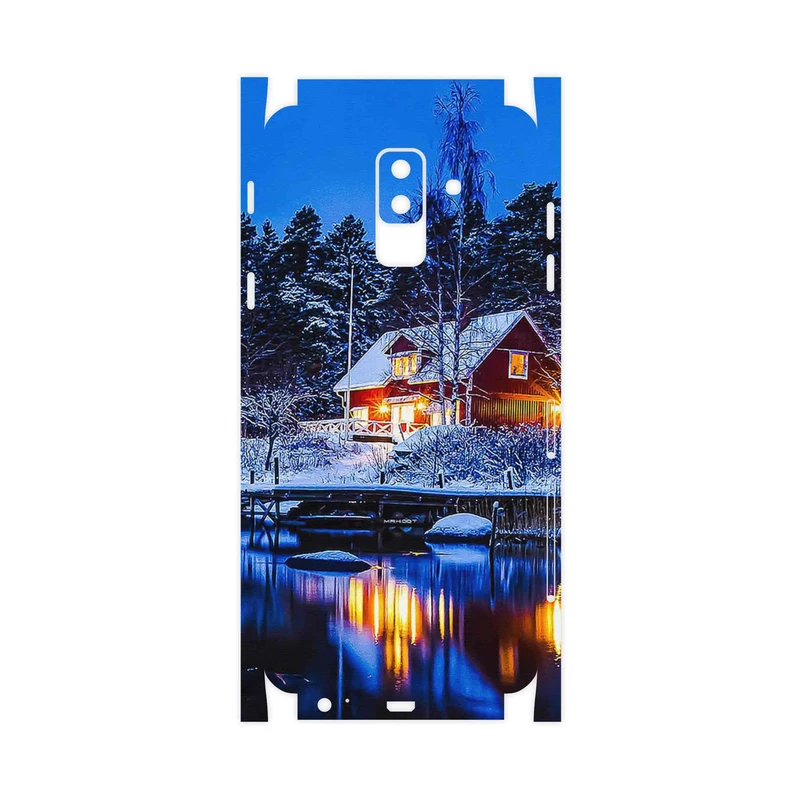 برچسب پوششی ماهوت مدل Winter Season-FullSkin مناسب برای گوشی موبایل سامسونگ Galaxy A6 Plus 2018