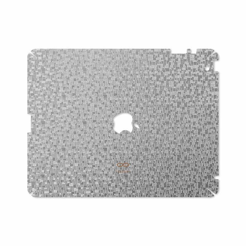 برچسب پوششی ماهوت مدل Silver-Silicon مناسب برای تبلت اپل iPad 2 2011 A1396
