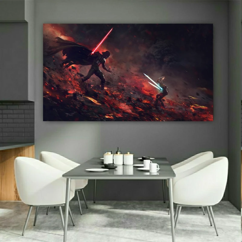پوستر دیواری طرح جنگ ستارگان مدل ZB551