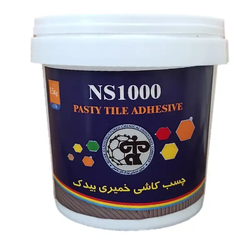 چسب کاشی خمیری بیدک مدل NS1000  وزن 1.5 کیلوگرم