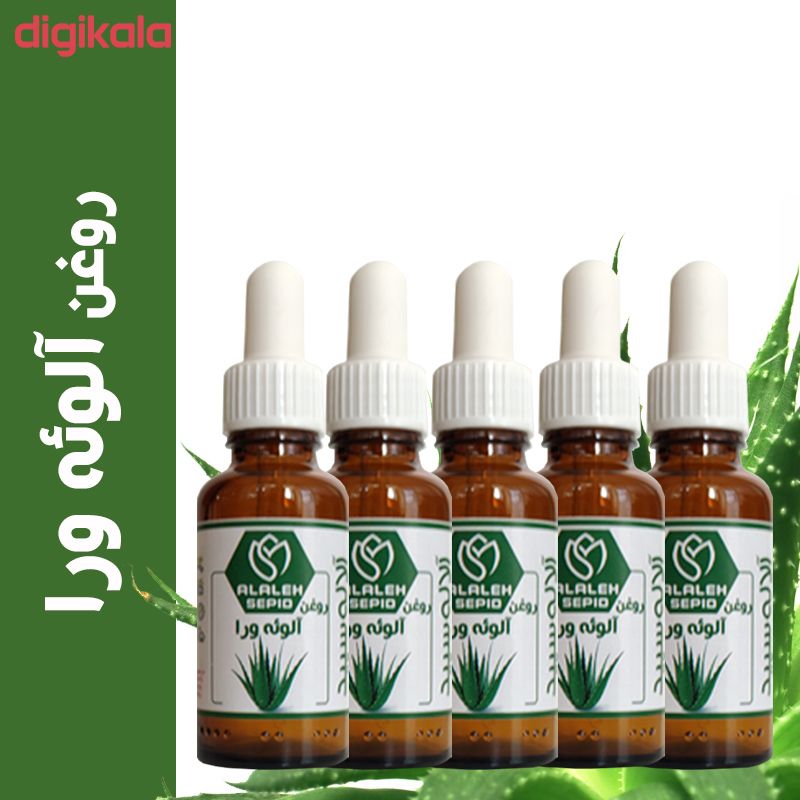 روغن آلوئه ورا - 30 میلی لیتر بسته پنج عددی main 1 1