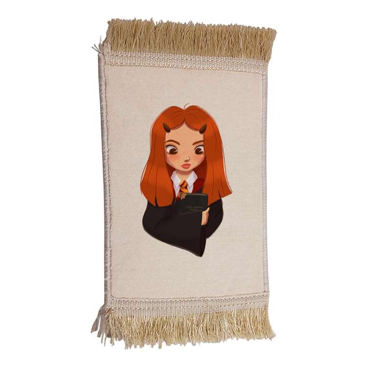 فرش ماشینی دیوارکوب مدل هری پاتر کد 70