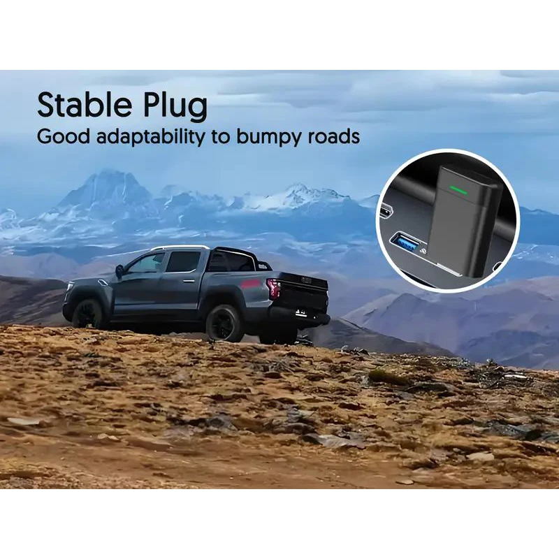 عکس شماره 10 : دانگل بلوتوث مدل ynf تبدیل کارپلی و اندروید اتو سیمی به بیسیم