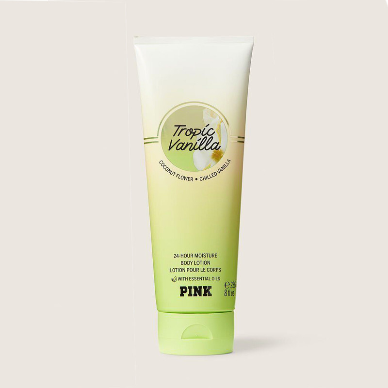 لوسیون بدن تروپیک وانیلا مدل ویکتوریا سیکرت سری pink حجم 236 میلی لیتر