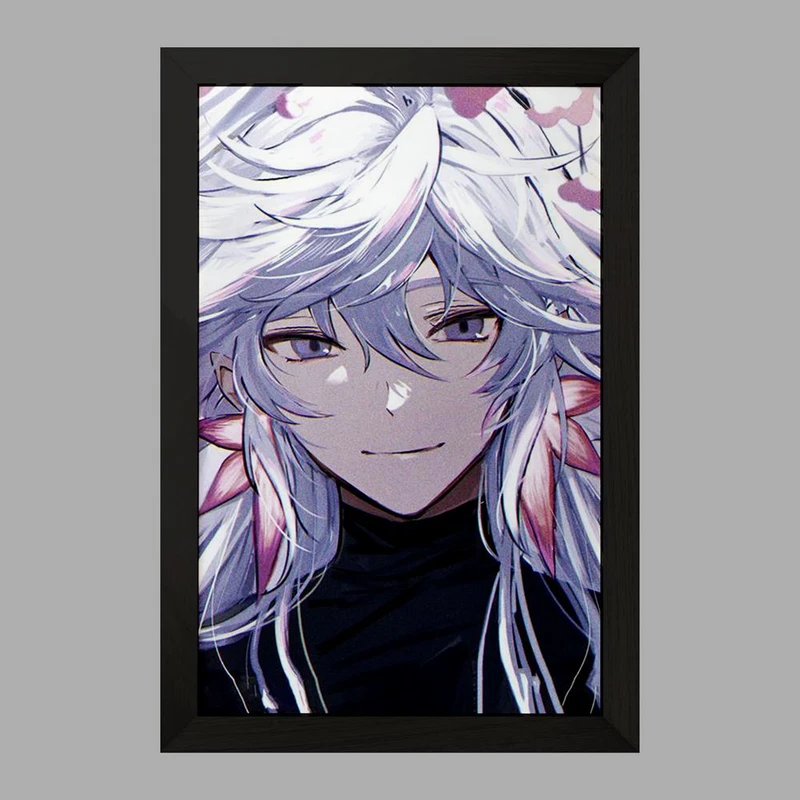 تابلو خندالو مدل مرلین انیمه فیت استی نایت Fate Stay Night  کد 22813