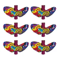 ابزار شوخی مدل ترقه پروانه ای کد 001 بسته 6 عددی