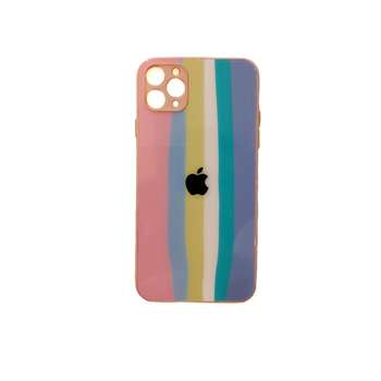  کاور مدل رنگین کمانی مناسب برای گوشی موبایل اپل iphone 11pro max