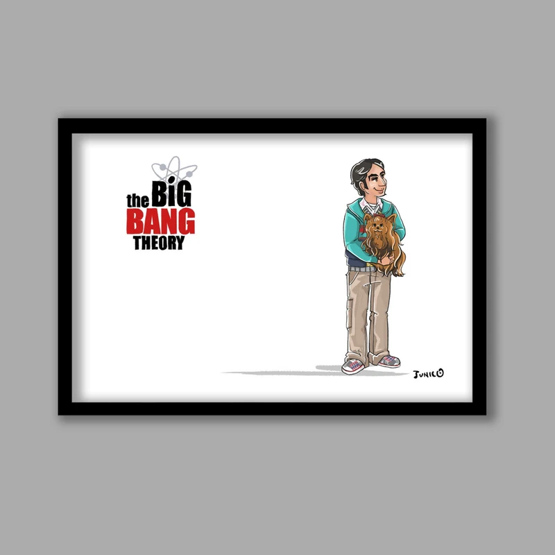 تابلو لیلیان مدل سریال بیگ بنگ تئوری The Big Bang Theory کد LA-G11527-2