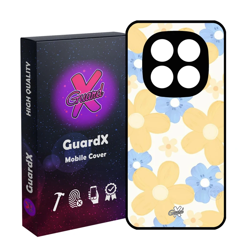 کاور گارد ایکس طرح Flower مدل 10539 مناسب برای گوشی موبایل شیائومی Redmi Note 14 Pro 4G