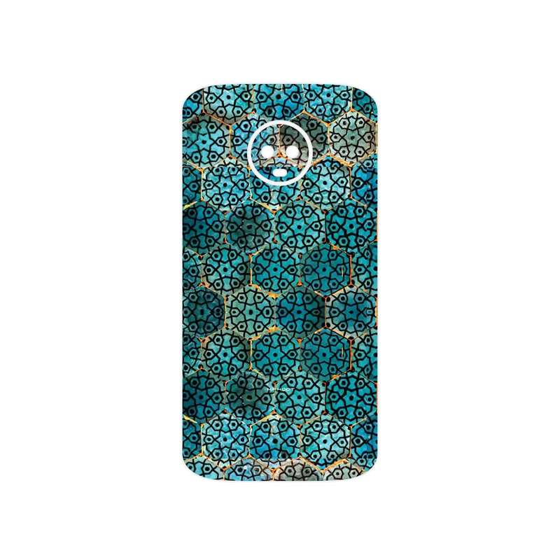 برچسب پوششی ماهوت مدل Iran Tile 9 مناسب برای گوشی موبایل موتورولا Moto G6