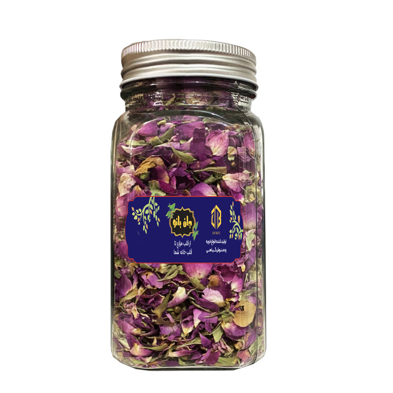 برگ گل رز جان بانو - 50 گرم