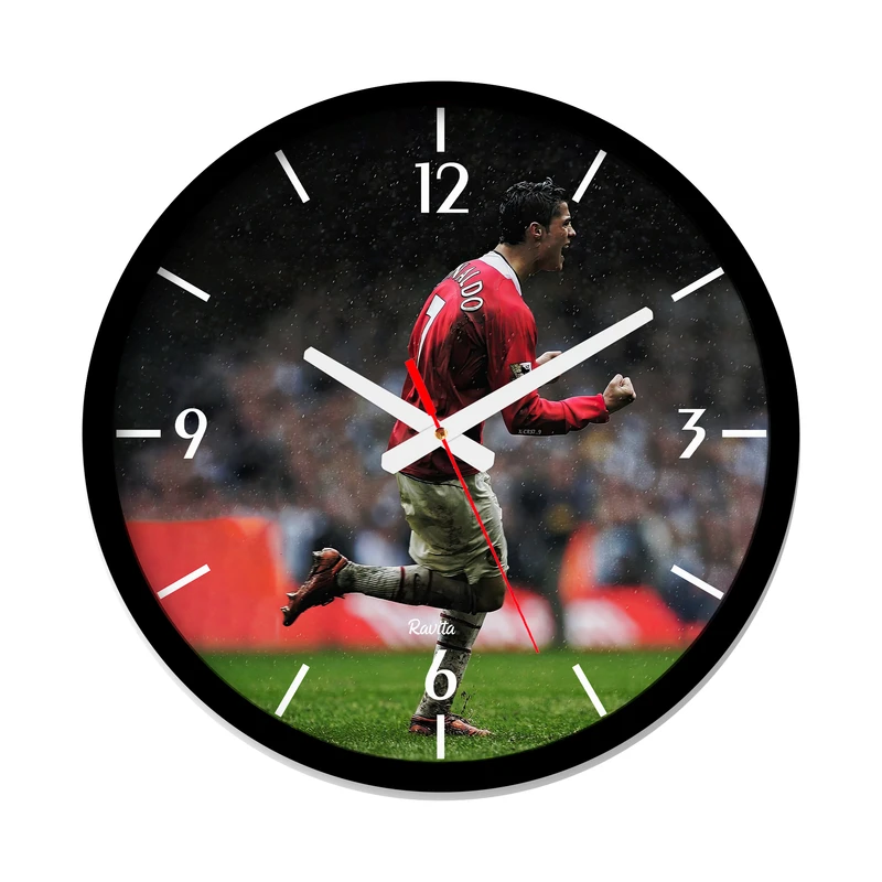 ساعت رومیزی عقربه‌ای راویتا مدل کریستین رونالدو کد 3674