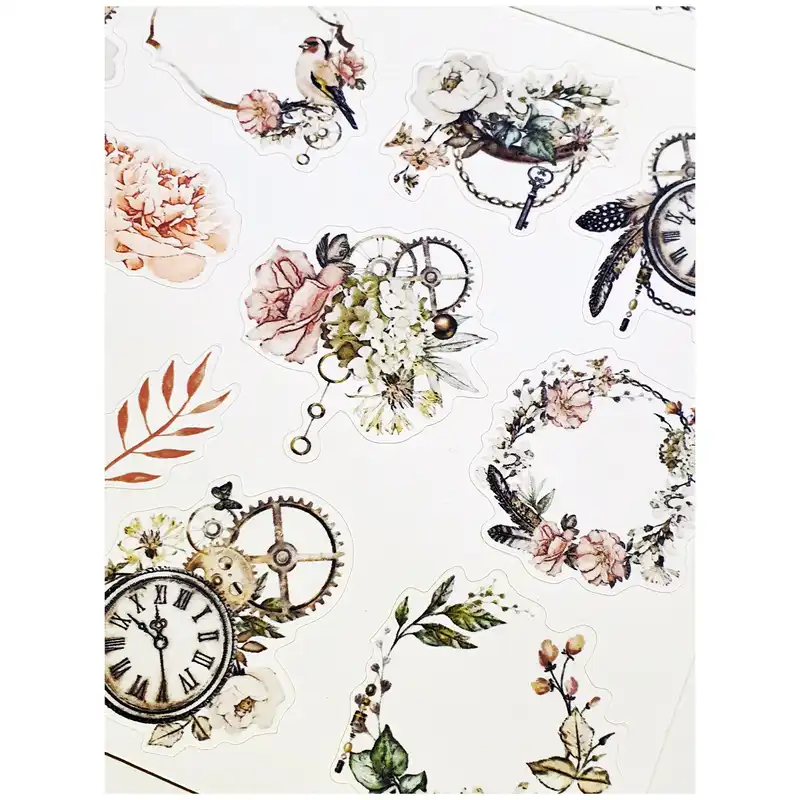 برچسب مدل Birds and Feathers طرح بولت ژورنال و اسکرپ بوک کد 52 بسته 2 عددی