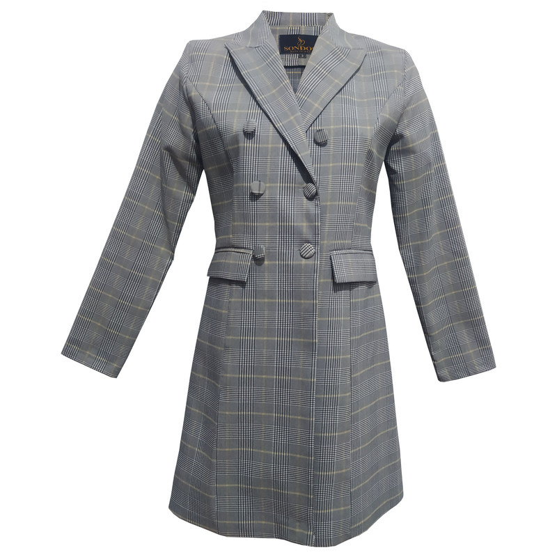 مانتو زنانه مدل چهارخانه