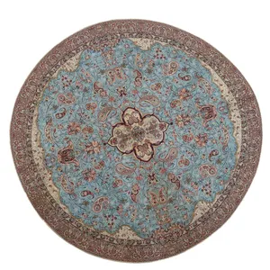 رومیزی ترمه حسینی طرح عالی قاپو کد 143