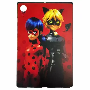کاور طرح دختران کفشدوزکی مدل Girls-205 مناسب برای تبلت سامسونگ Galaxy Tab A8 10.5 / X200 / X205