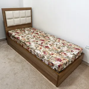 ملحفه ناتوسا مدل کشدار  گلدن رز یک و نیم نفره سایز 120x200 سانتی متر