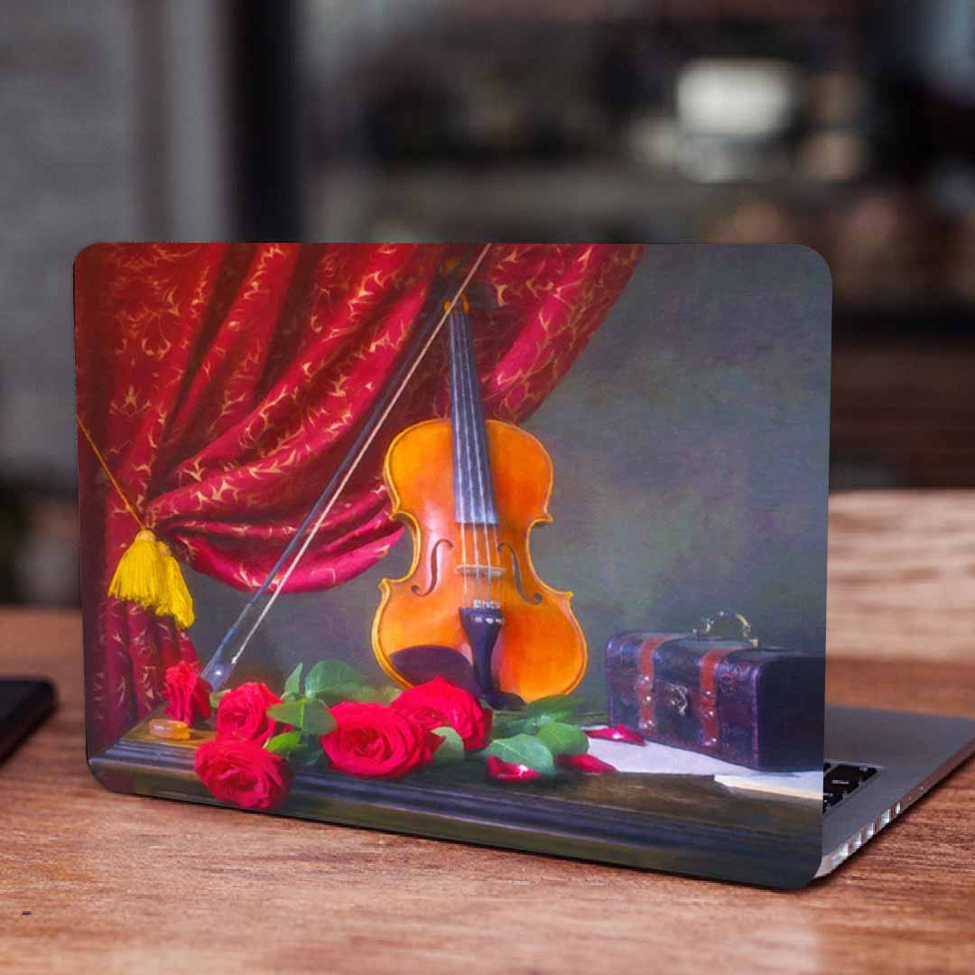 استیکر لپ تاپ طرح نقاشی فانتزی  کد P-1554 مناسب برای لپ تاپ 15 تا 17 اینچ