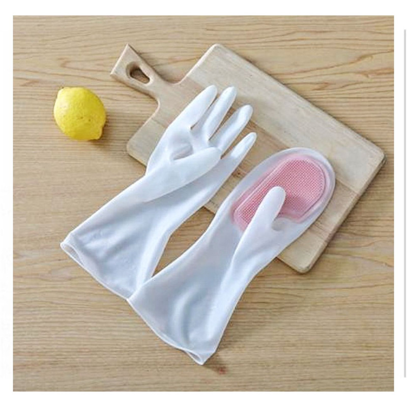 دستکش نظافت مدل اسکاچ دار کد 9931