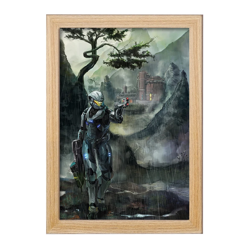 تابلو خندالو مدل بازی هیلو (Halo) کد 31499