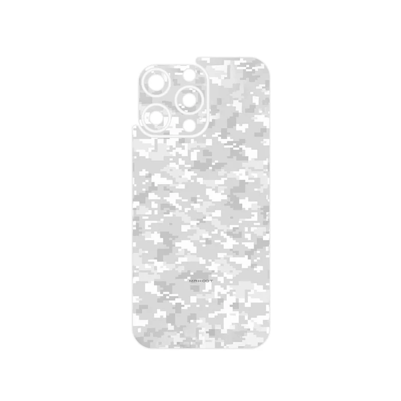برچسب پوششی ماهوت مدل Army_Snow_Pixel مناسب برای گوشی موبایل اپل iPhone 15 Pro Max
