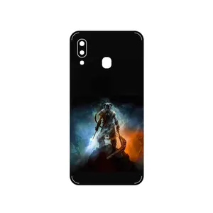 MAHOOT Skyrim Game Series Cover Sticker for Samsung Galaxy A20