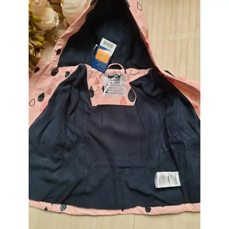 کاپشن دخترانه لوپیلو ضد آب مدل قطره