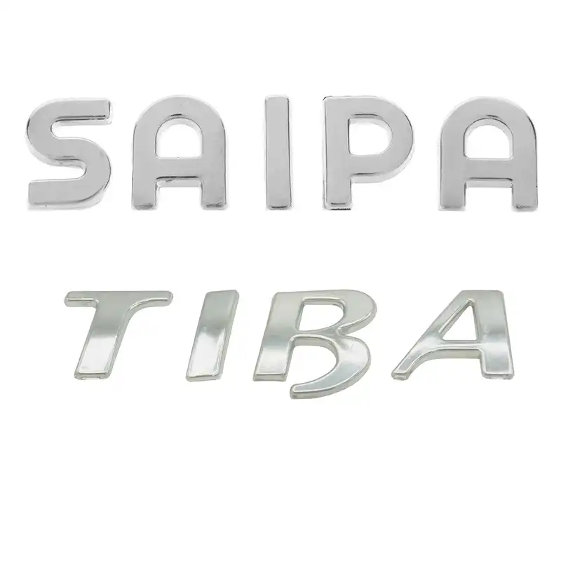 آرم صندوق عقب خودرو بیلگین مدل Tib-01 مناسب برای تیبا مجموعه 2 عددی