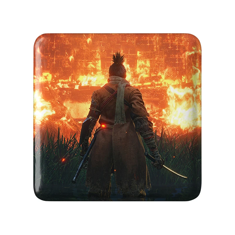 مگنت خندالو طرح  وولف سیکرو    مدل مربعی کد 30538