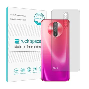 Transparent Rockspace HyGEL model back protector suitable for Xiaomi Poco X2 mobile phone